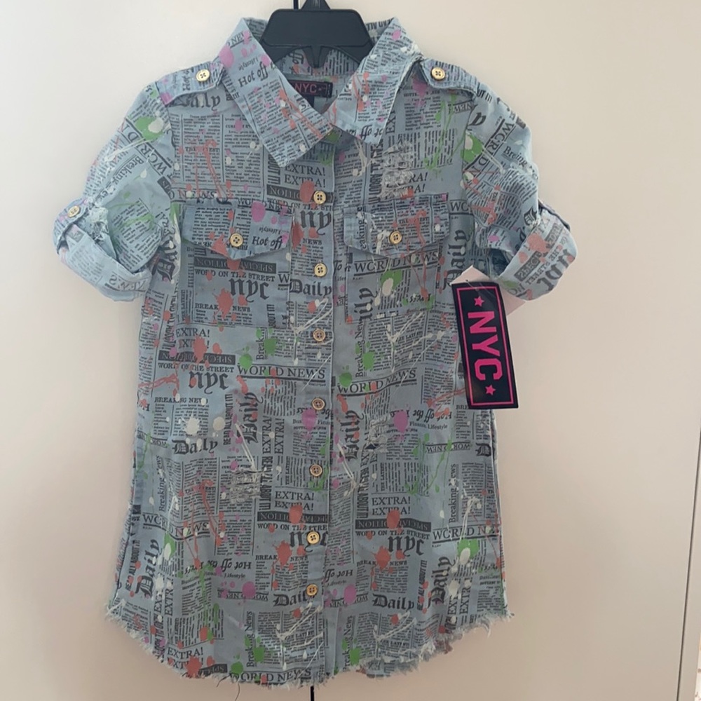 Toddler Shirt Dress